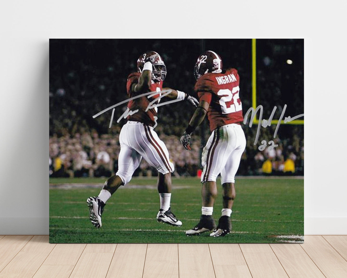 Alabama Football - Richardson and Ingram Backfield Duo Power Moment 8x10 Unframed Print college football wall art
