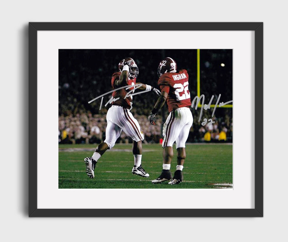 Alabama Football - Richardson and Ingram Backfield Duo Power Moment 8x10 Gallery Frame college football wall art