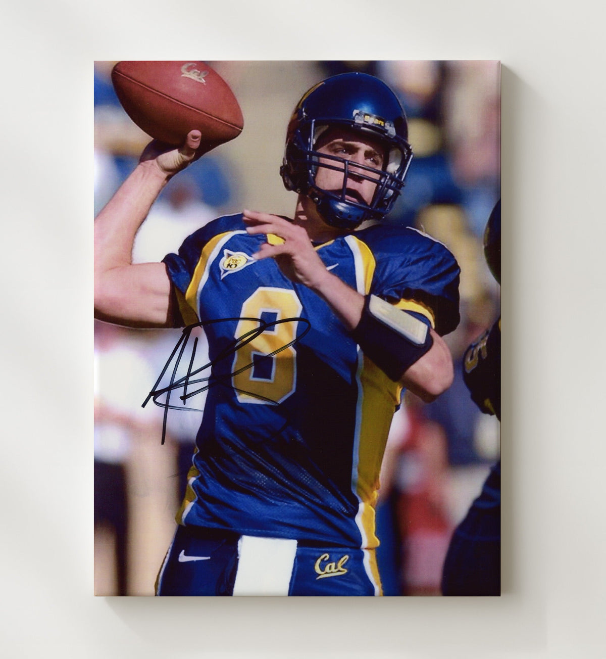 California Football - Aaron Rodgers Golden Arm Passing 8x10 Canvas college football wall art
