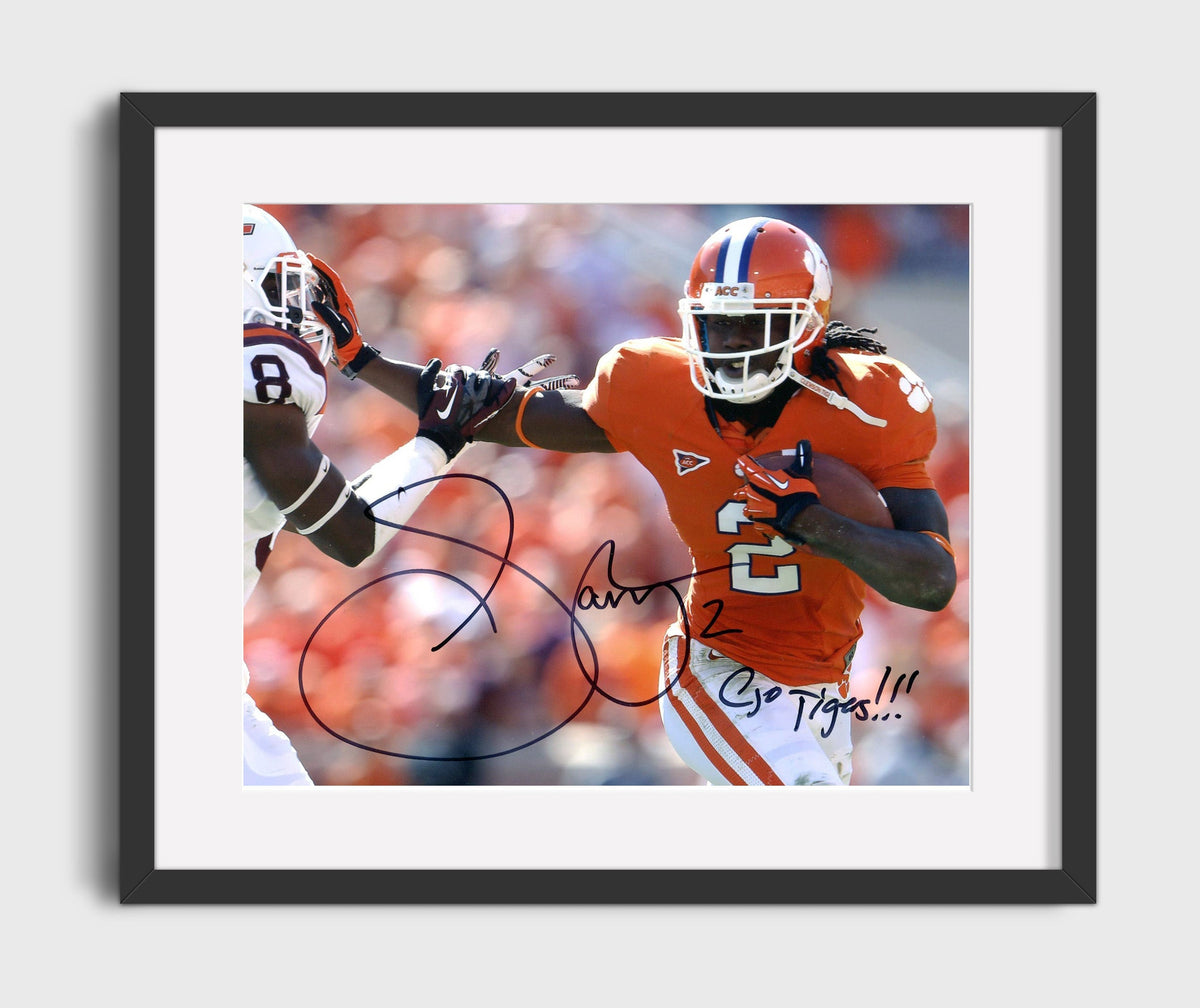 Clemson Football - Sammy Watkins Stiff Arm Drive 8x10 Gallery Frame college football wall art