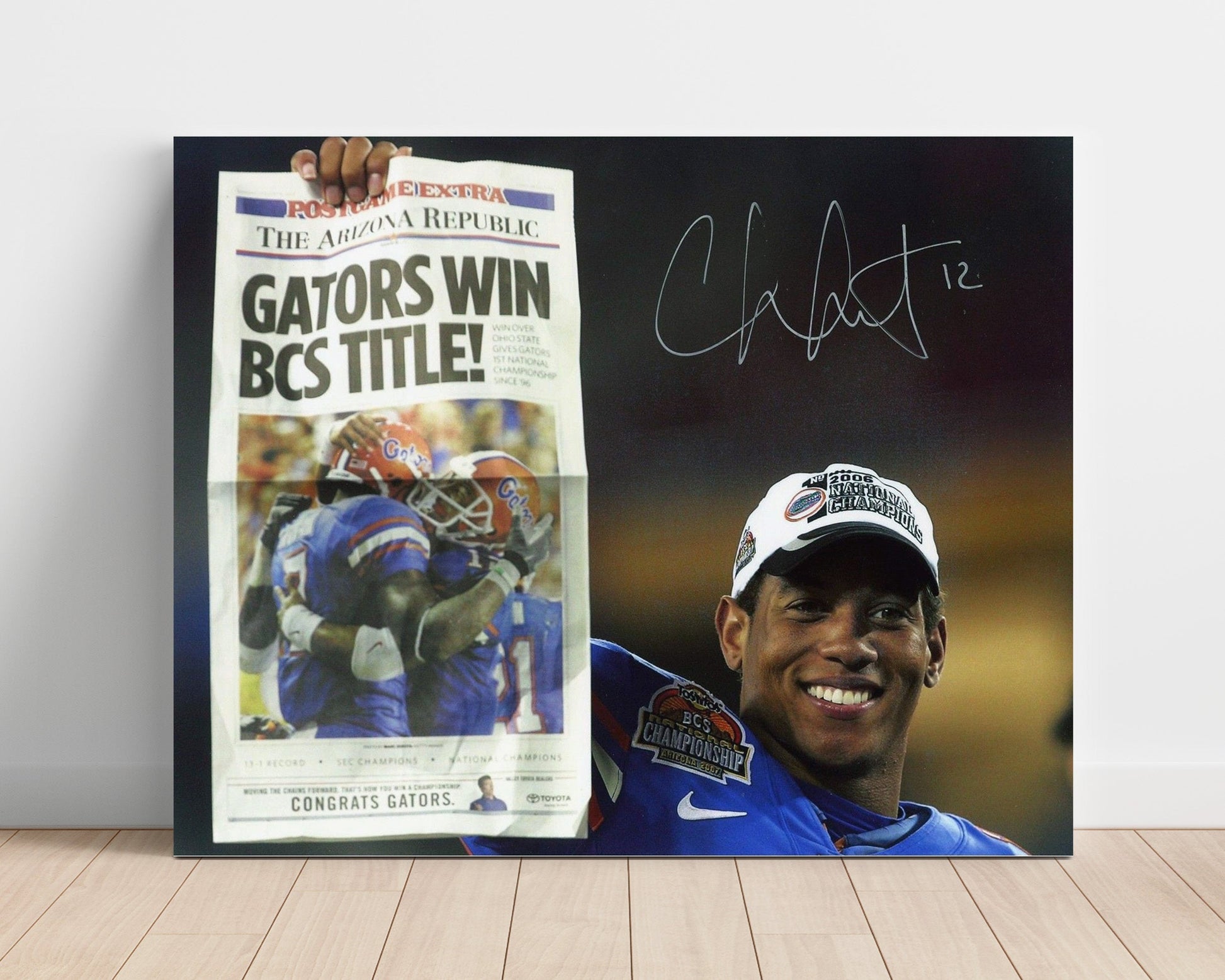 Florida Football - Chris Leak Championship Celebration 8x10 Unframed Print college football wall art