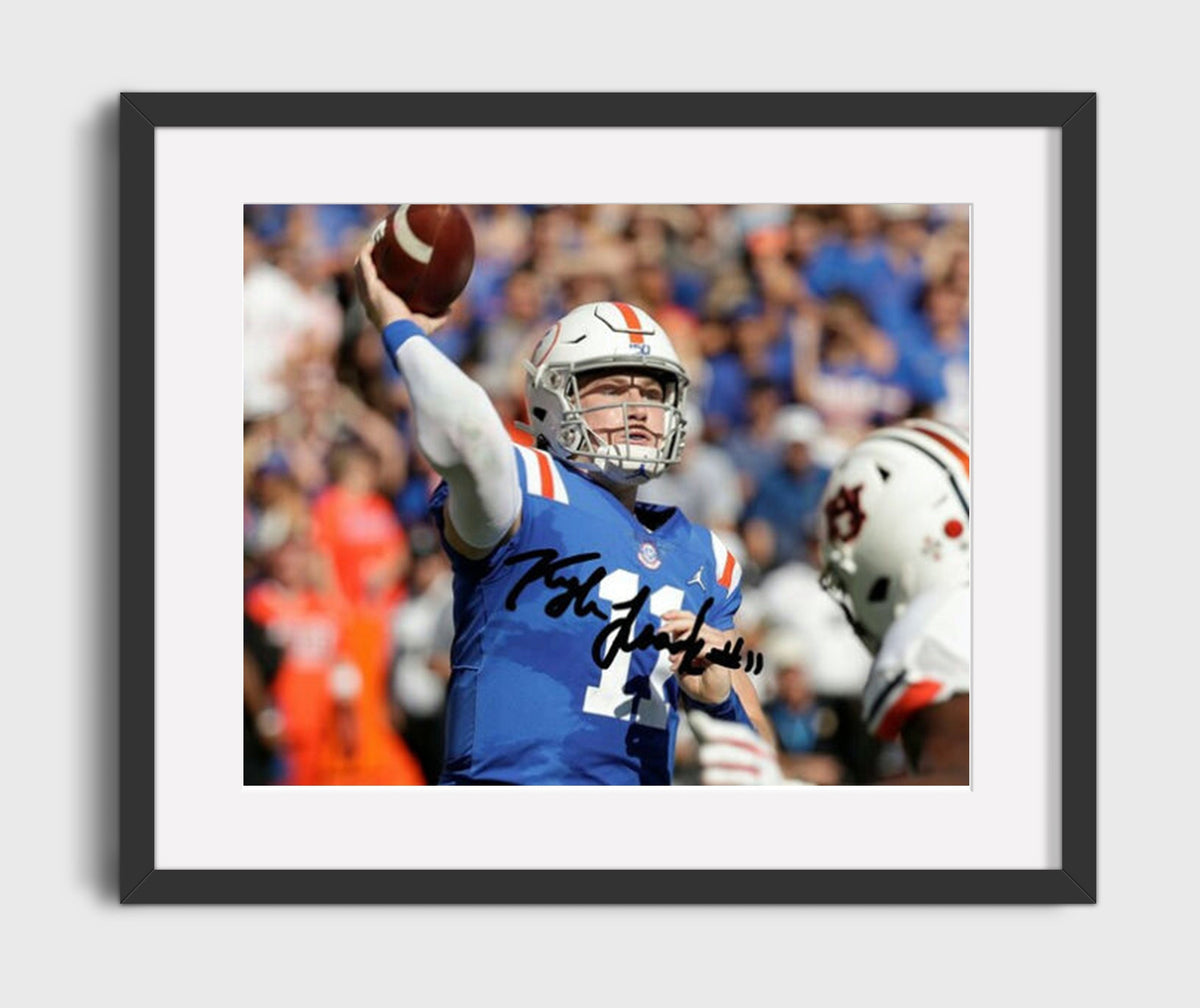 Florida Football - Kyle Trask Deep Pass Release 8x10 Gallery Frame college football wall art