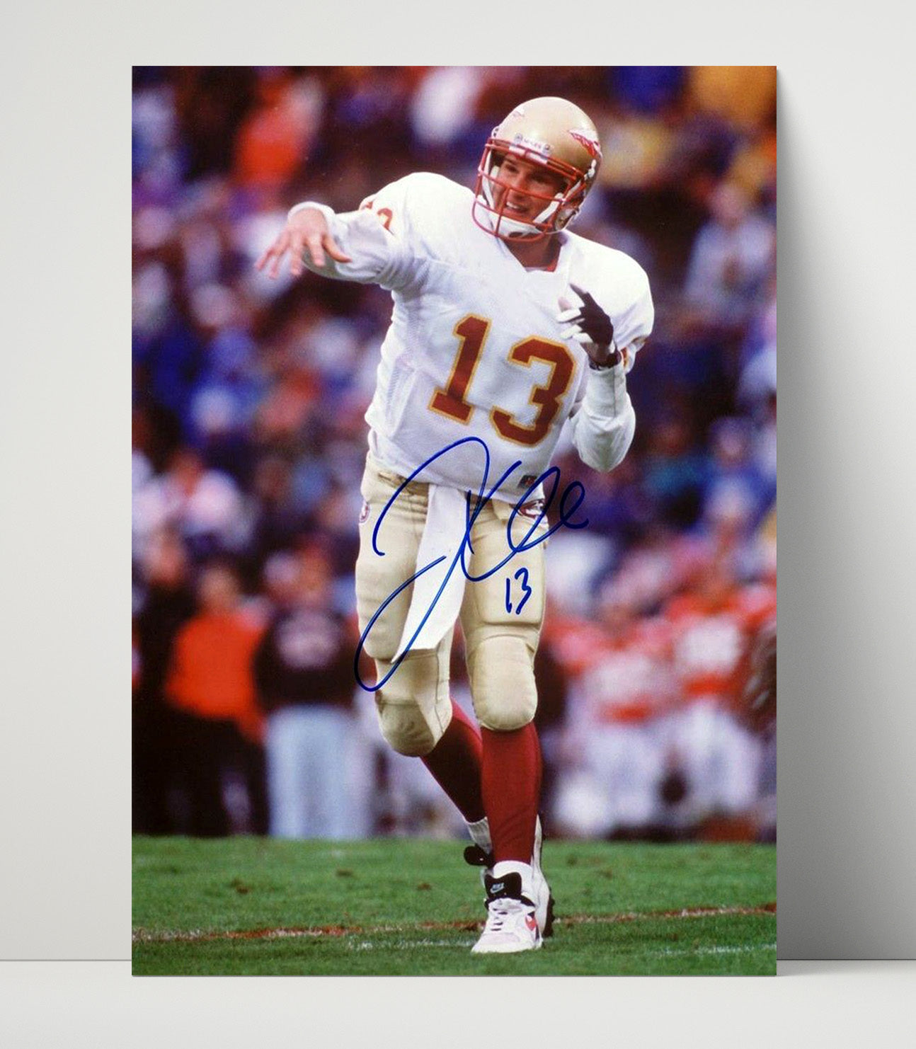 Florida State Football Danny Kanell Pocket Pass College Football Wall Art 16x20 Unframed Print wall art print – College Football decor