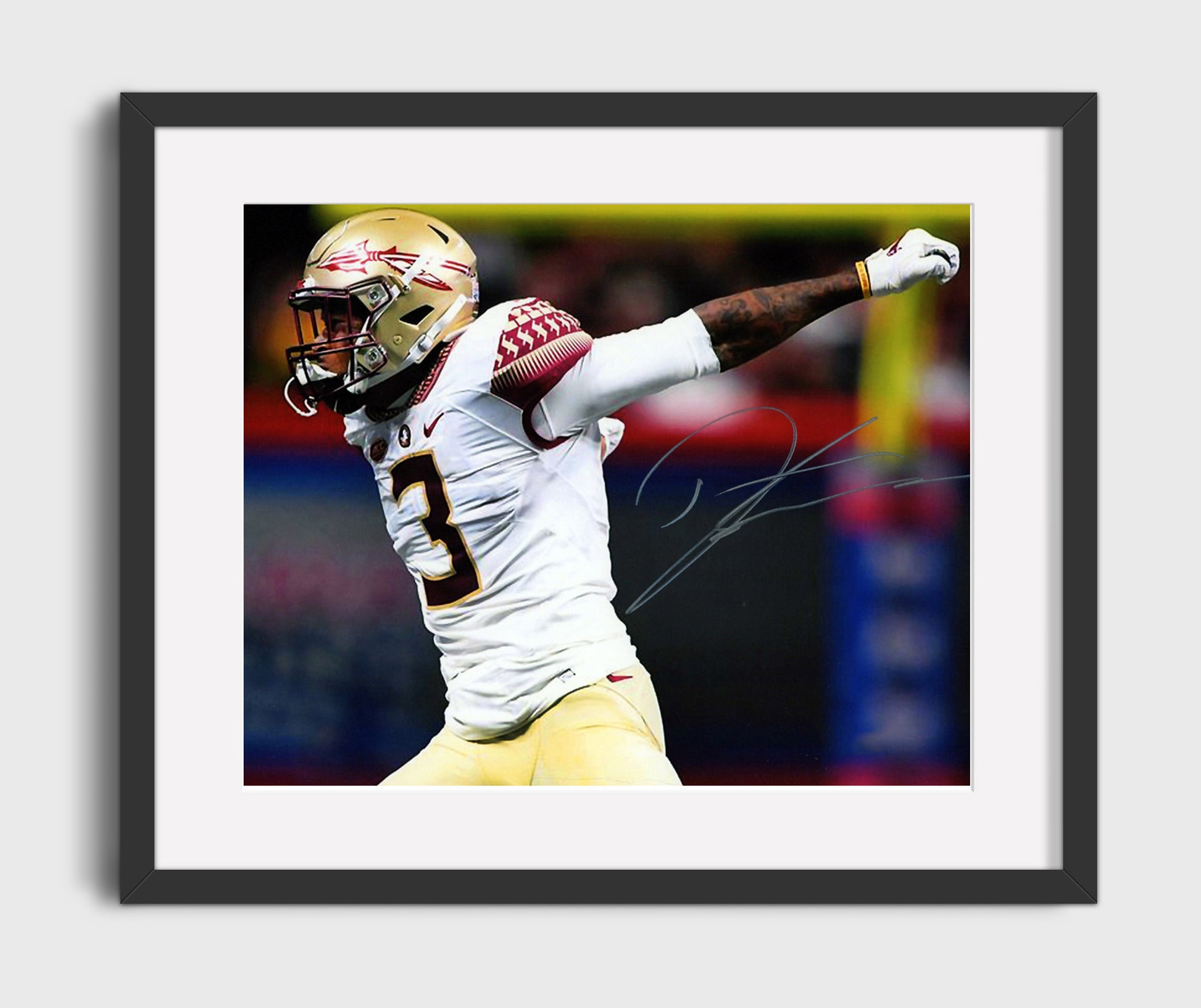 Florida State Football - Derwin James Defensive Celebration 8x10 Gallery Frame college football wall art