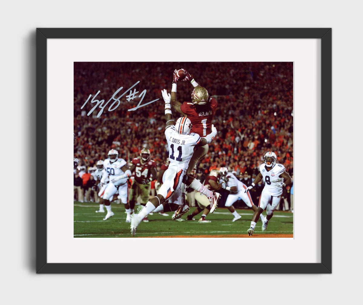 Florida State Football - Kelvin Benjamin Game Winning Catch 8x10 Gallery Frame college football wall art