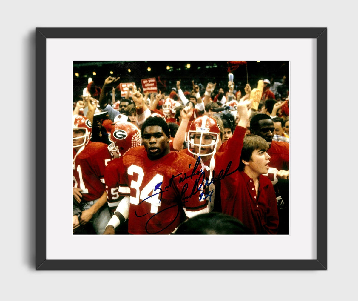 Georgia Football - Herschel Walker 1980 Championship Era Power Run 8x10 Gallery Frame college football wall art