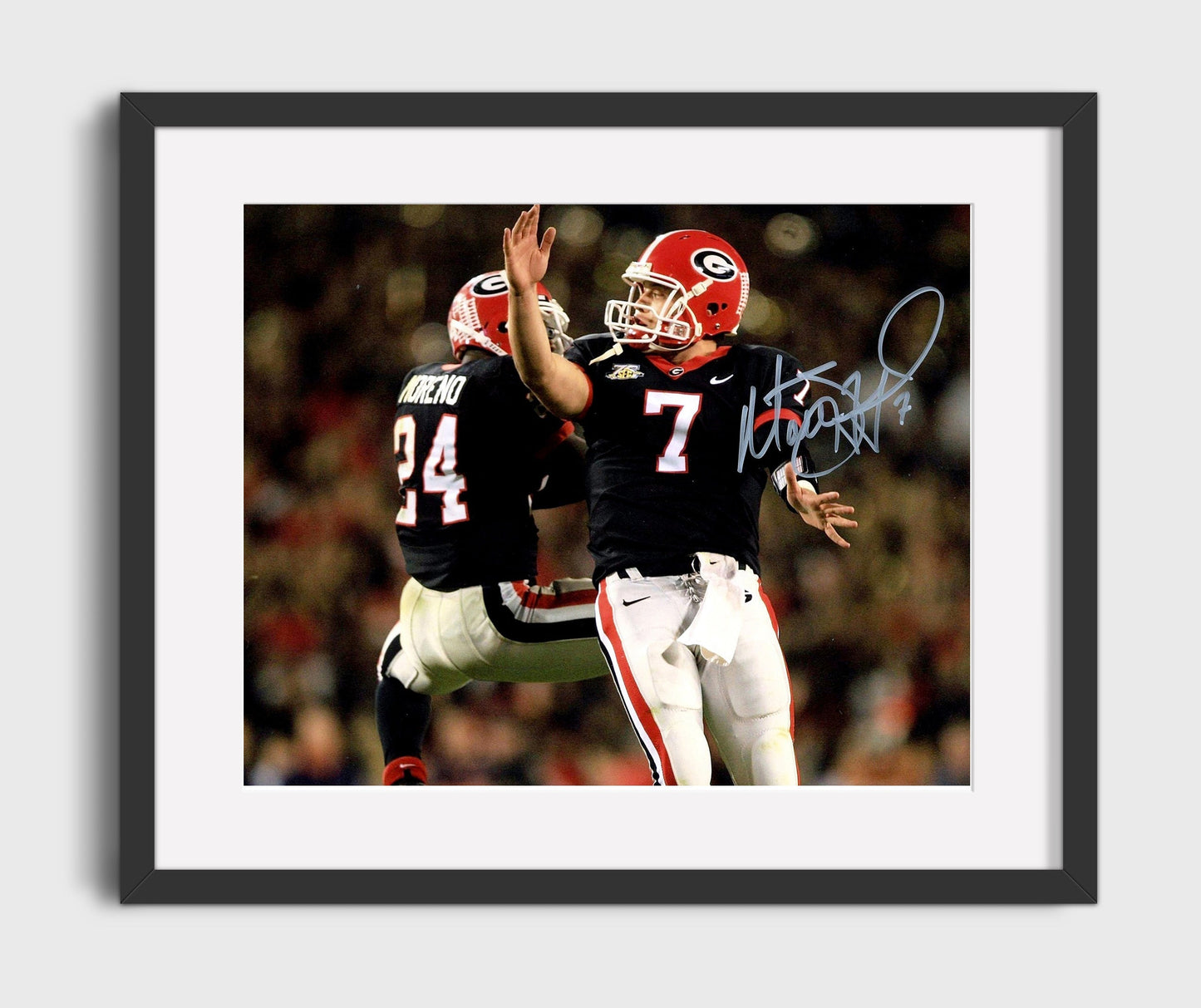 Georgia Football - Stafford and Moreno Backfield Duo 8x10 Gallery Frame college football wall art