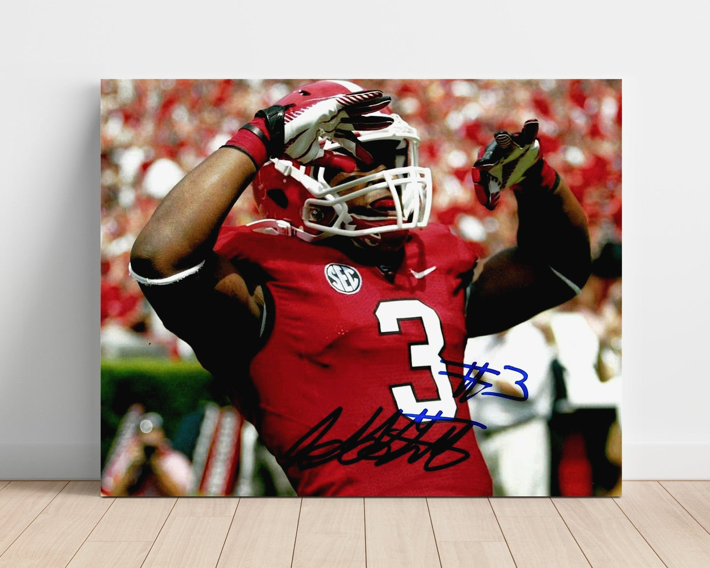 Georgia Football - Todd Gurley Explosive Breakaway Run 8x10 Unframed Print college football wall art