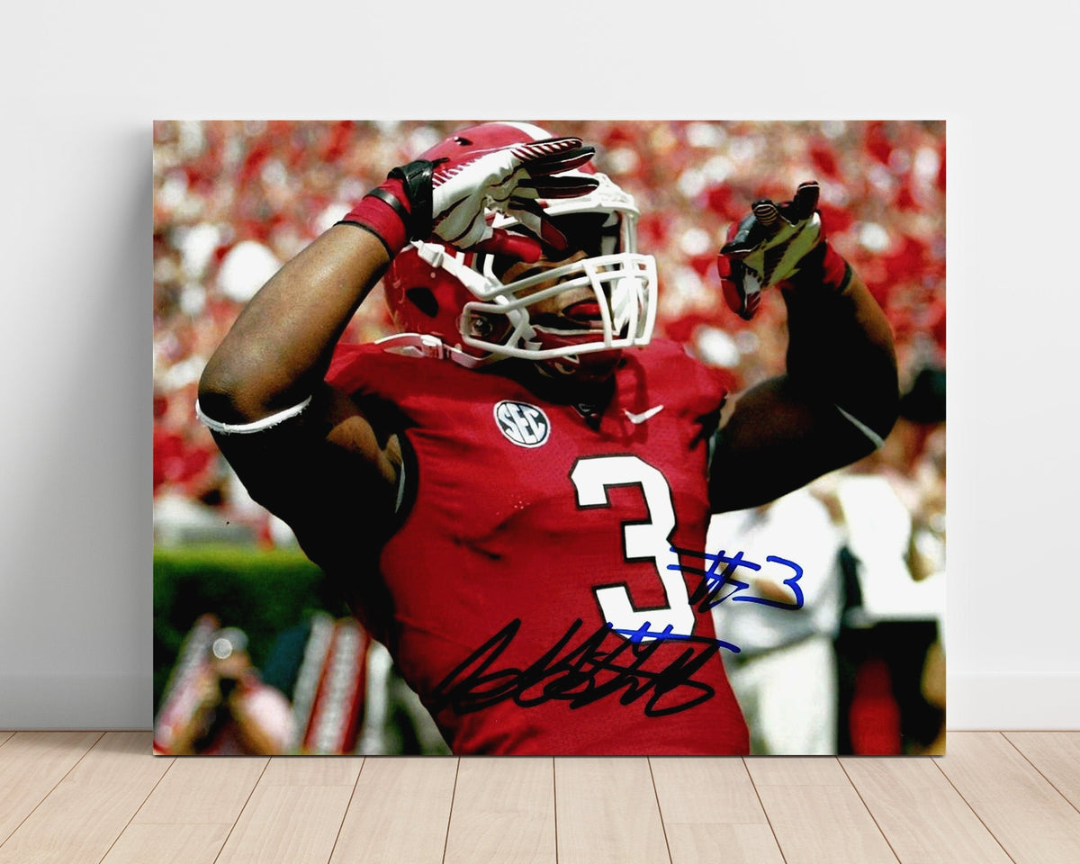 Georgia Football - Todd Gurley Explosive Breakaway Run 8x10 Unframed Print college football wall art