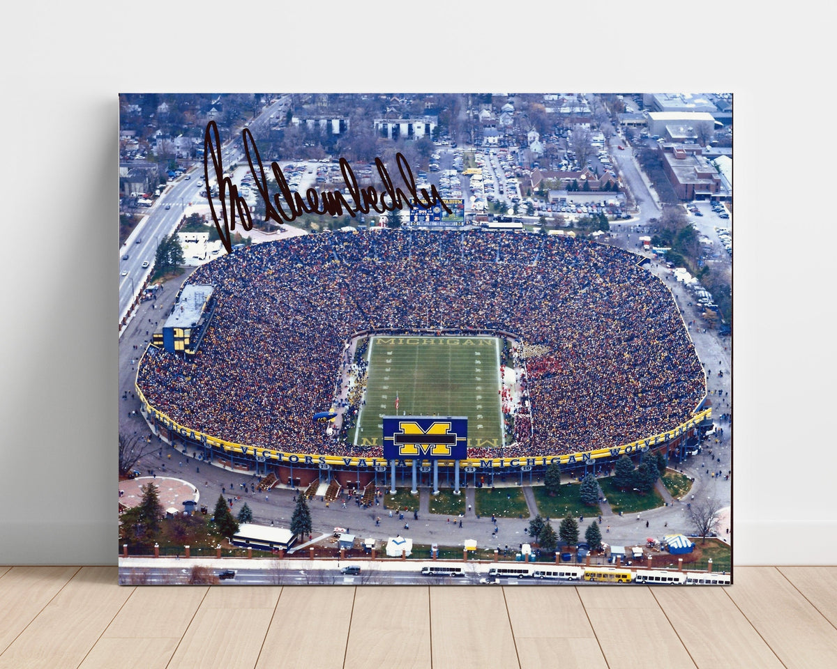 Michigan Football - Michigan Stadium Big HouseBo Fortress 8x10 Unframed Print college football wall art
