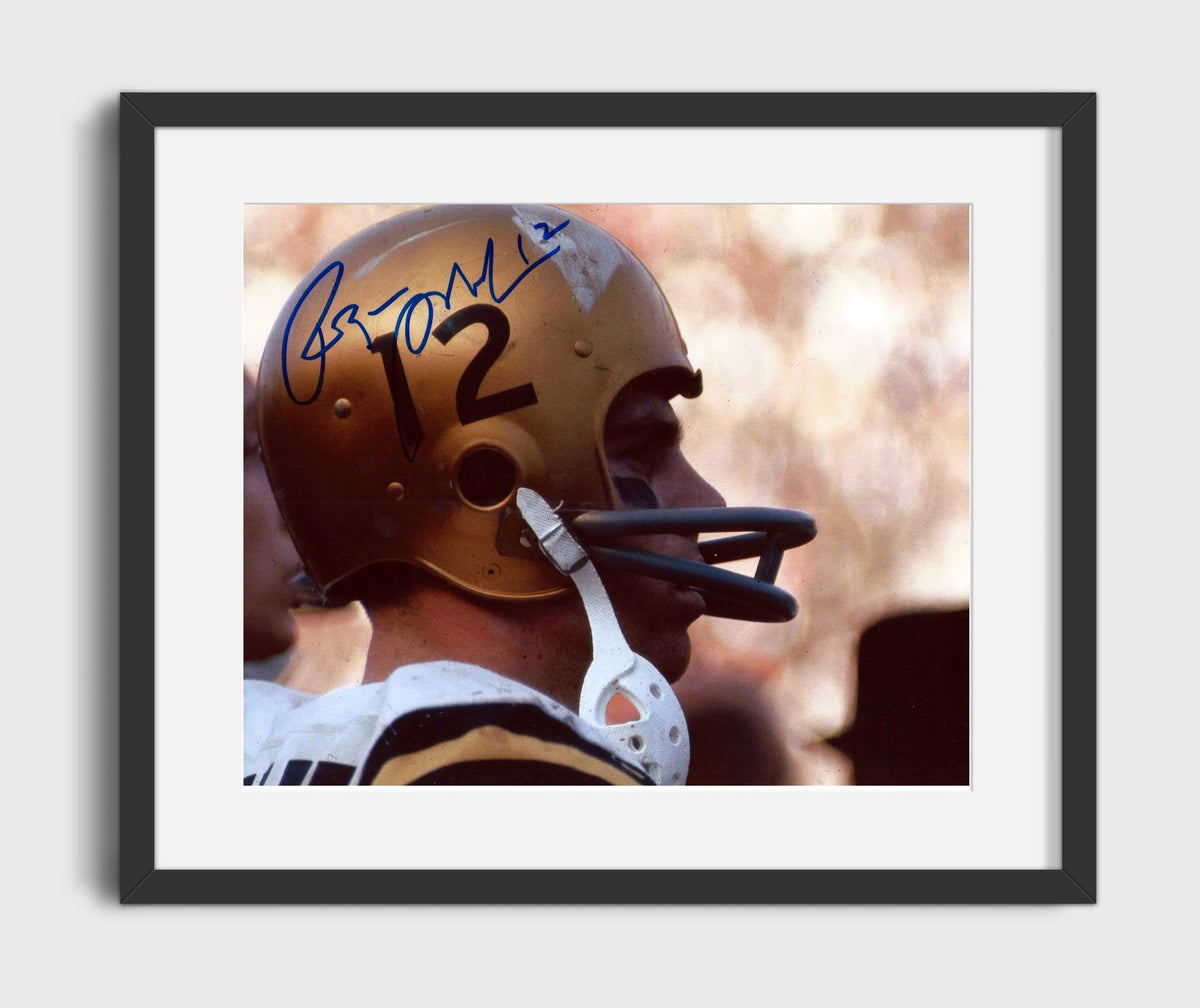 Navy Football - Roger Staubach Classic Helmet Profile 8x10 Gallery Frame college football wall art