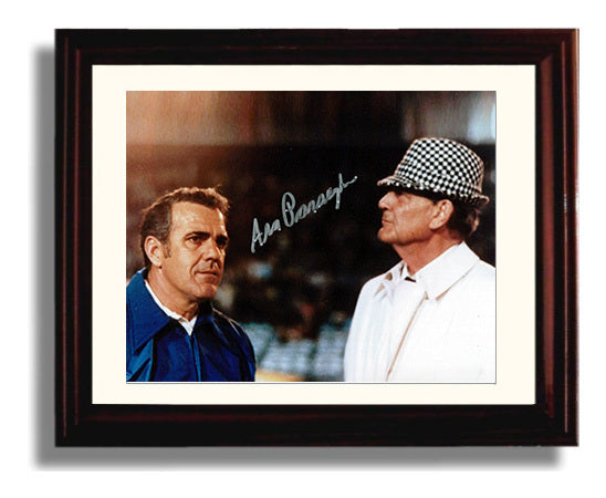 Notre Dame Football Ara Parseghian and Bear Bryant Sideline Meeting Legendary Coaches College 8x10 Beveled Frame wall art print – College Football decor