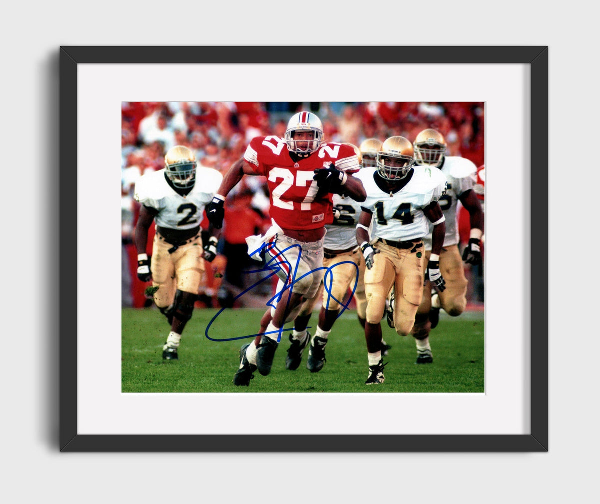 Ohio State Football - Eddie George Breakaway Run 8x10 Gallery Frame college football wall art