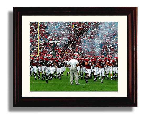 Oklahoma Football - Bob Stoops Tunnel Entrance Walkout 8x10 Beveled Frame college football wall art