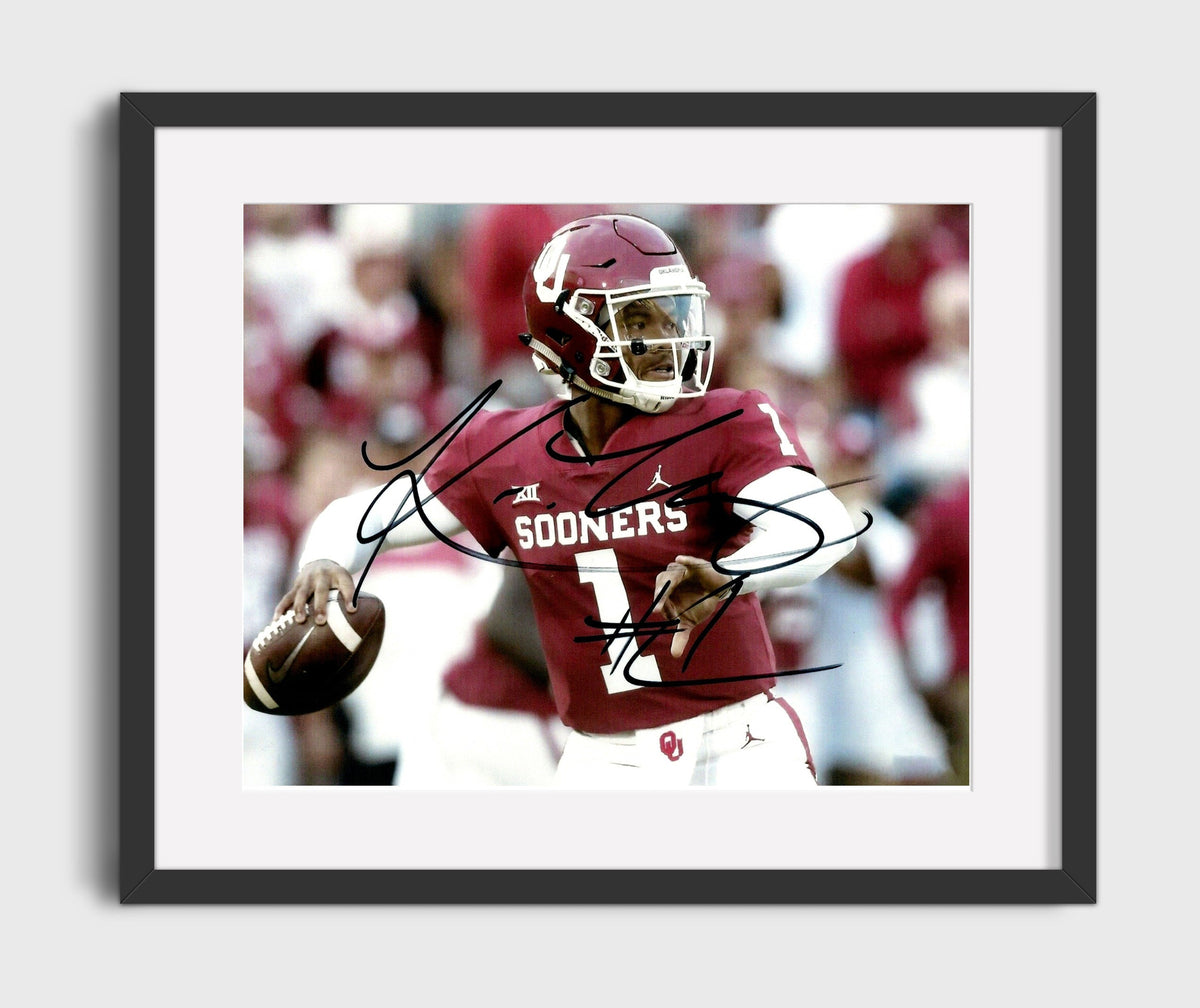 Oklahoma Football - Kyler MurrayPocket Throw 8x10 Gallery Frame college football wall art