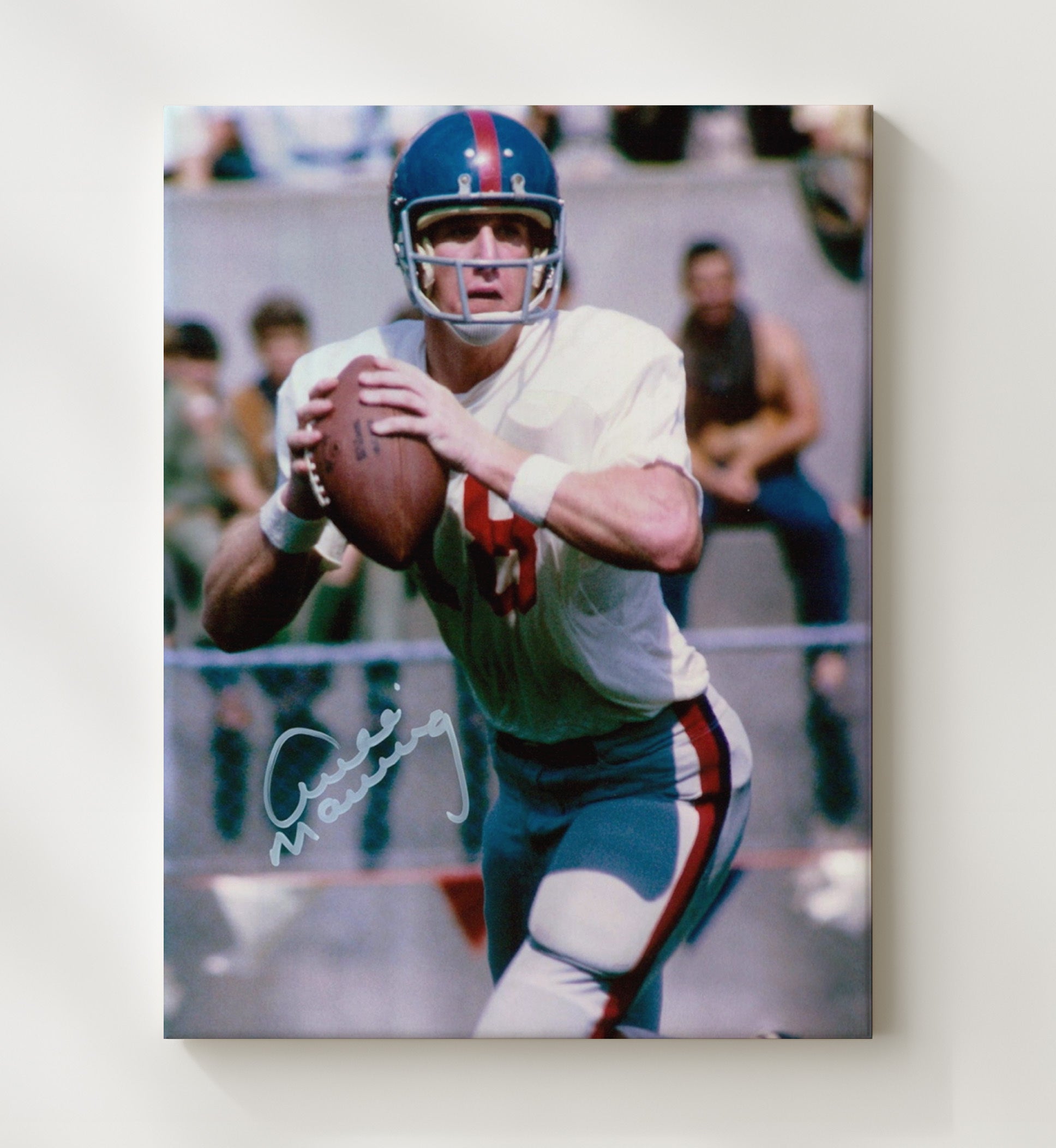Ole Miss Football - Archie Manning Pocket Command 8x10 Canvas college football wall art