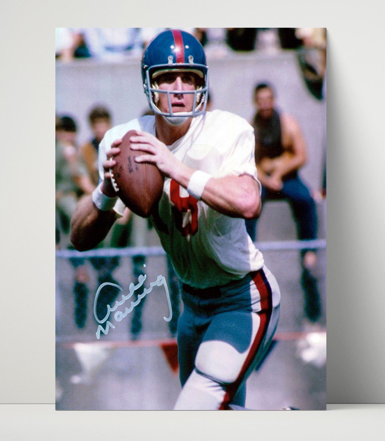 Ole Miss Football Archie Manning Pocket Command College Football Wall Art 16x20 Unframed Print wall art print – College Football decor