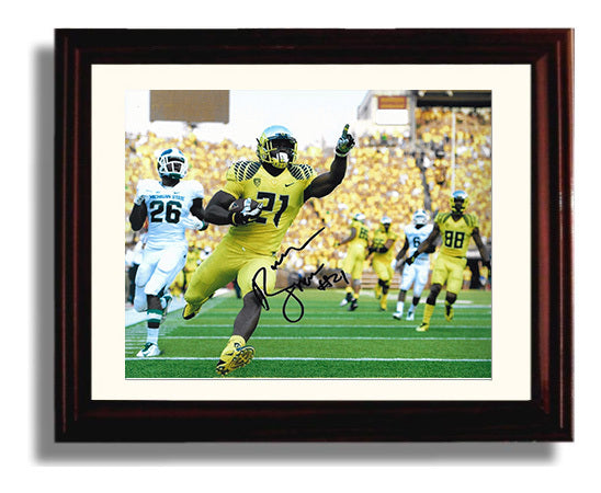 Oregon Football - Royce FreemanOpen Field Run 8x10 Beveled Frame college football wall art