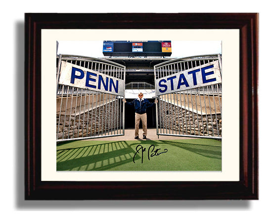 Penn State Football - Joe PaternoStadium Entrance 8x10 Beveled Frame college football wall art