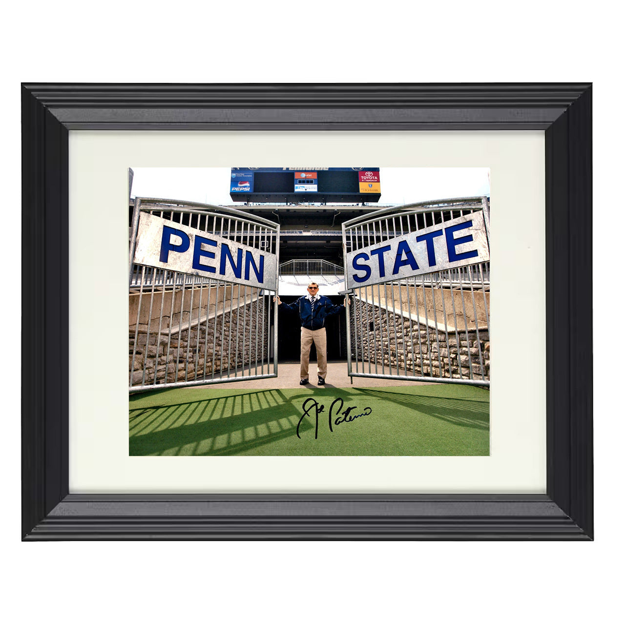 Penn State Football - Joe Paterno Stadium Entrance 8x10 framed college football wall art