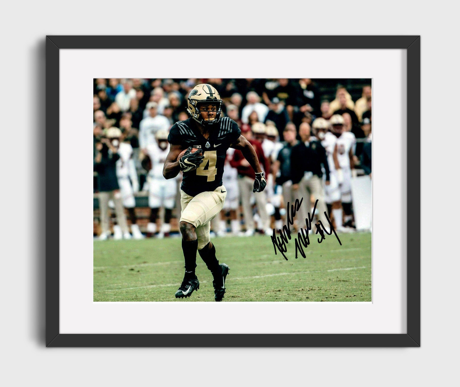 Purdue Football - Rondale Moore Explosive Breakaway 8x10 Gallery Frame college football wall art