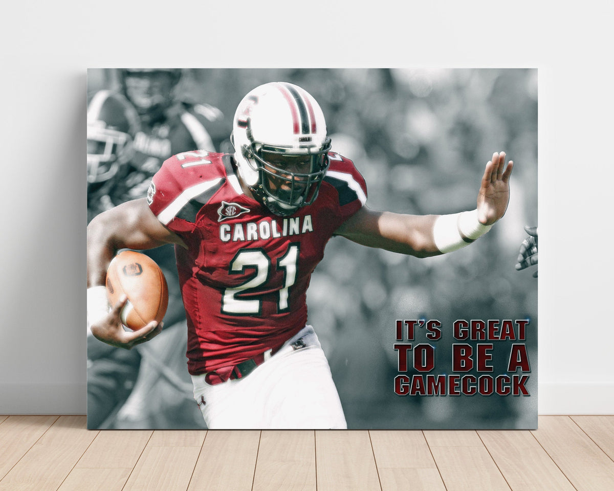 South Carolina Football - Marcus Lattimore Explosive Breakaway 8x10 Unframed Print college football wall art