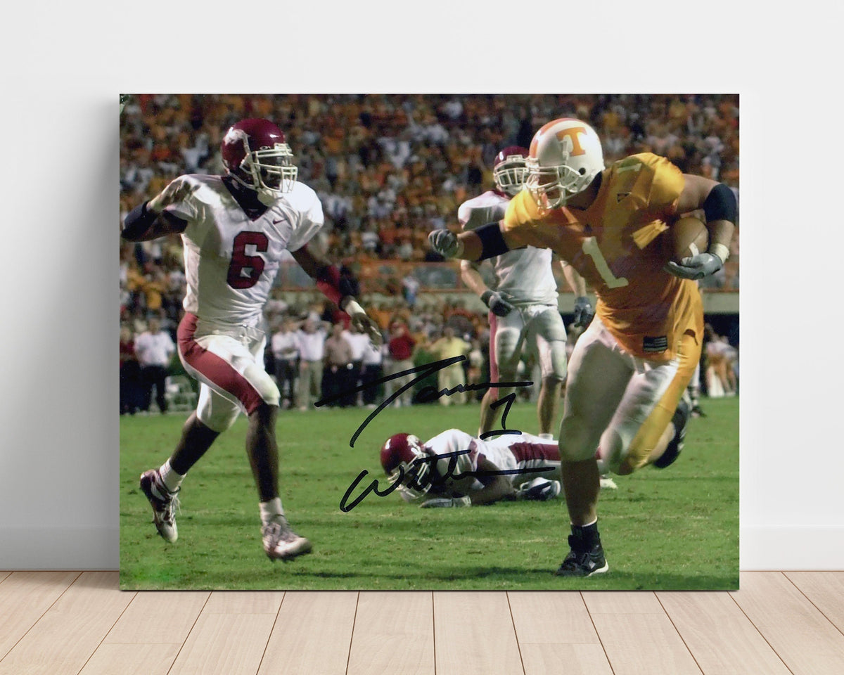 Tennessee Football - Jason Witten Tough Yardage Drive 8x10 Unframed Print college football wall art