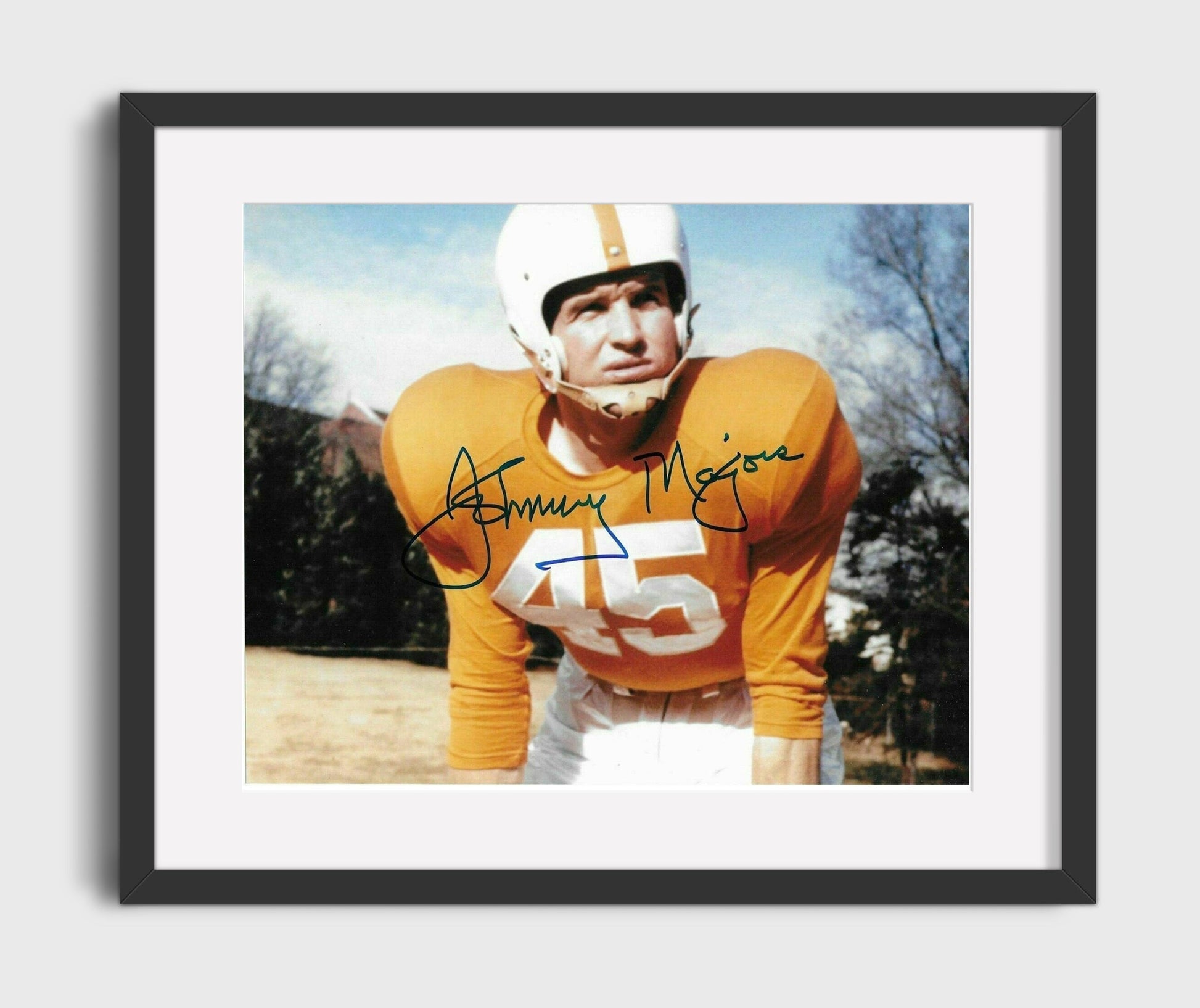 Tennessee Football - Johnny Majors Legendary QB Heritage 8x10 Gallery Frame college football wall art