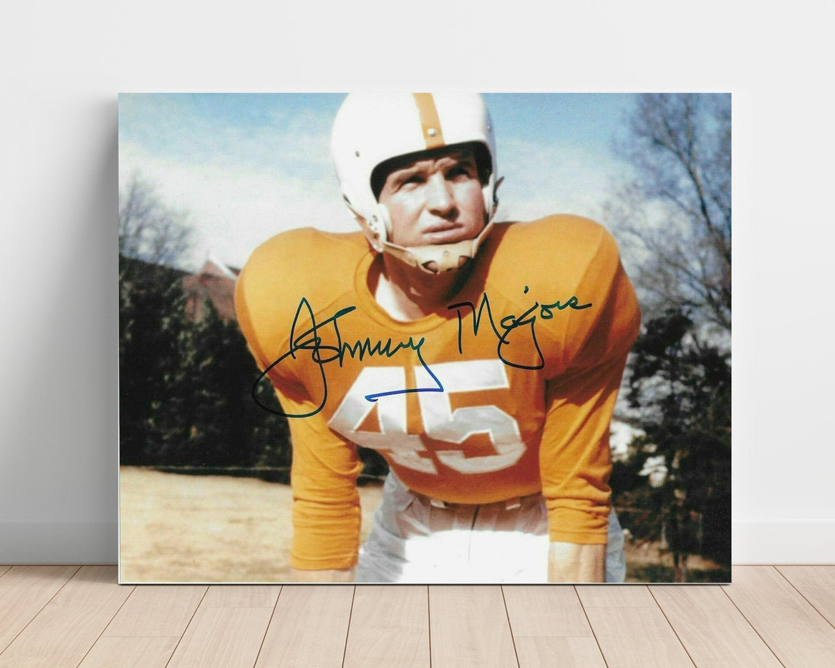 Tennessee Football - Johnny Majors Legendary QB Heritage 8x10 Unframed Print college football wall art