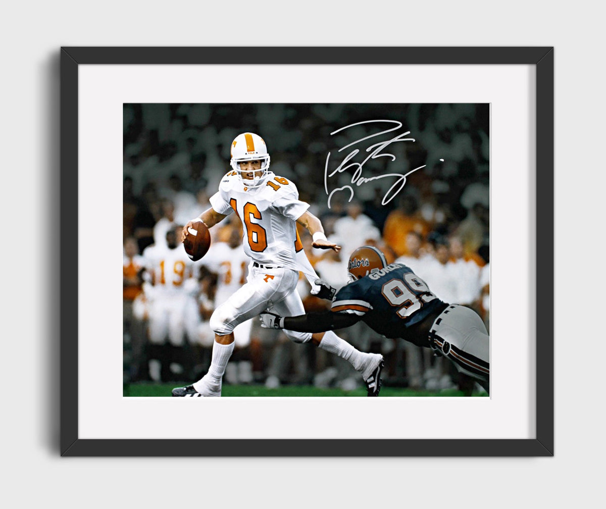 Tennessee Football - Peyton Manning Escape Artist Play 8x10 Gallery Frame college football wall art
