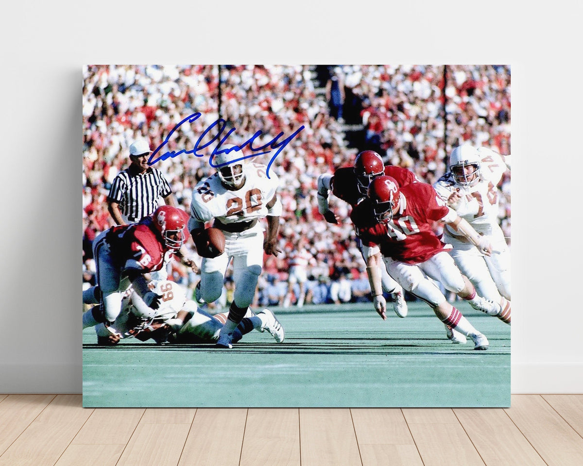 Texas Football - Earl Campbell Legendary Power Run 8x10 Unframed Print college football wall art