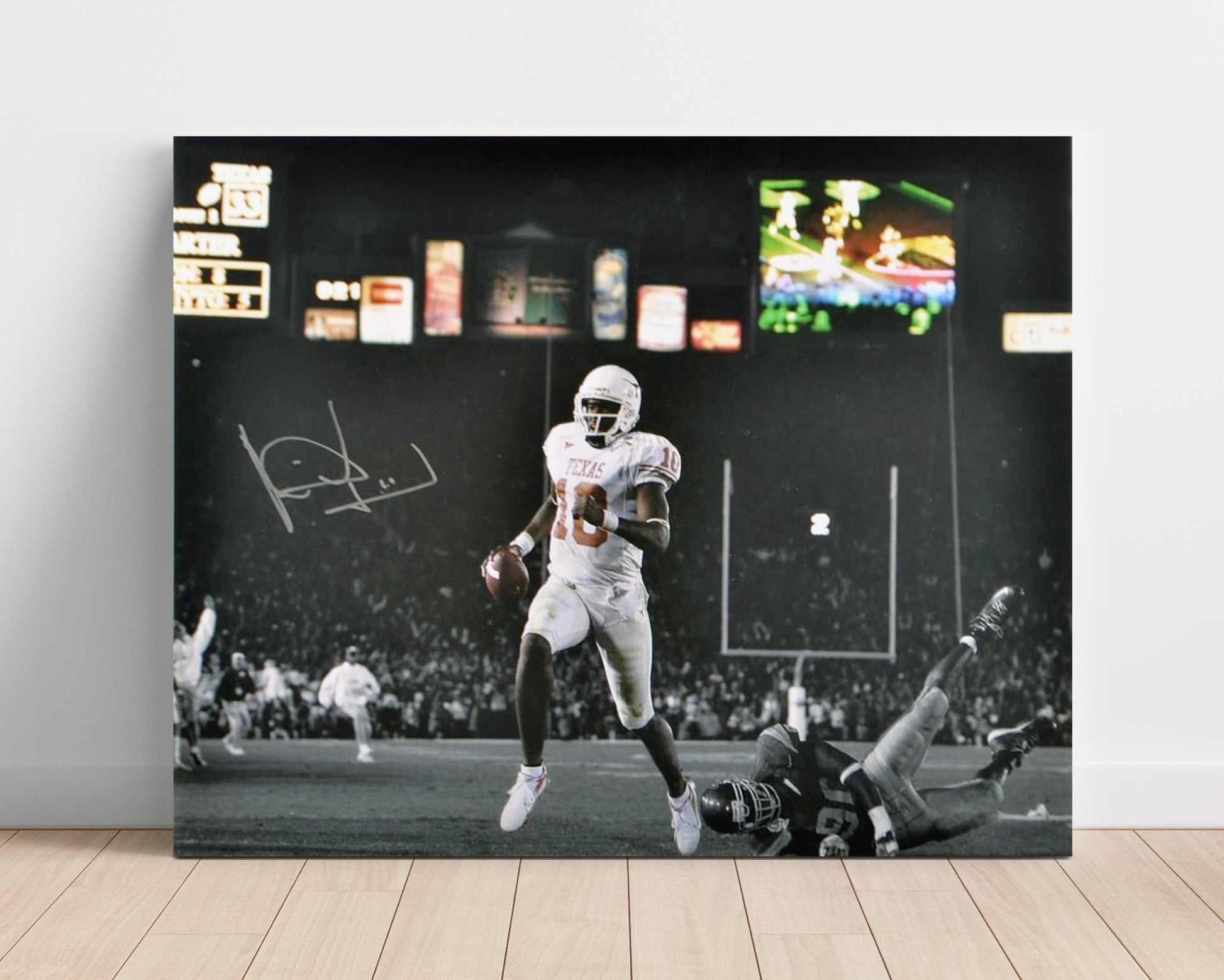 Texas Football - Vince Young Rose Bowl Breakaway Run 8x10 Unframed Print college football wall art