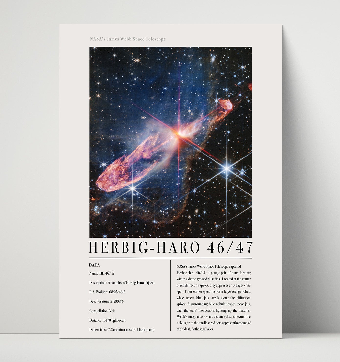 Constellation Print - Cassiopeia - James Webb Telescope Cassiopeia A Supernova R 16x20 Unframed Print constellation wall art print – Constellation Print decor