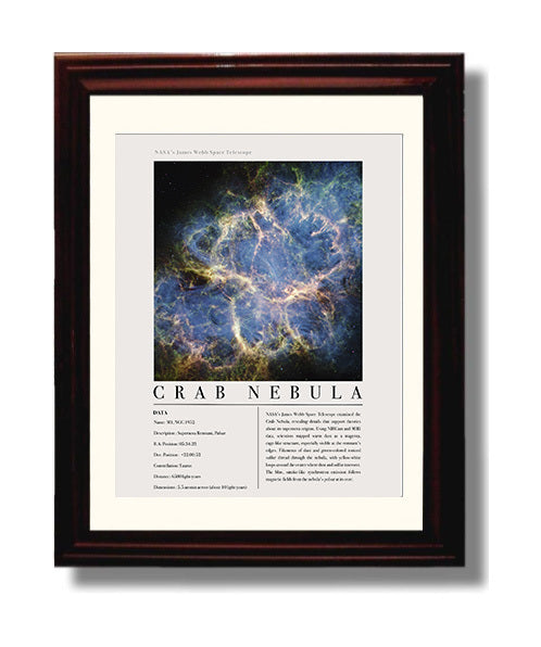 Constellation Print - Dorado - James Webb Telescope NGC 1566 Spiral Galaxy 8x10 Beveled Frame constellation wall art print – Constellation Print decor
