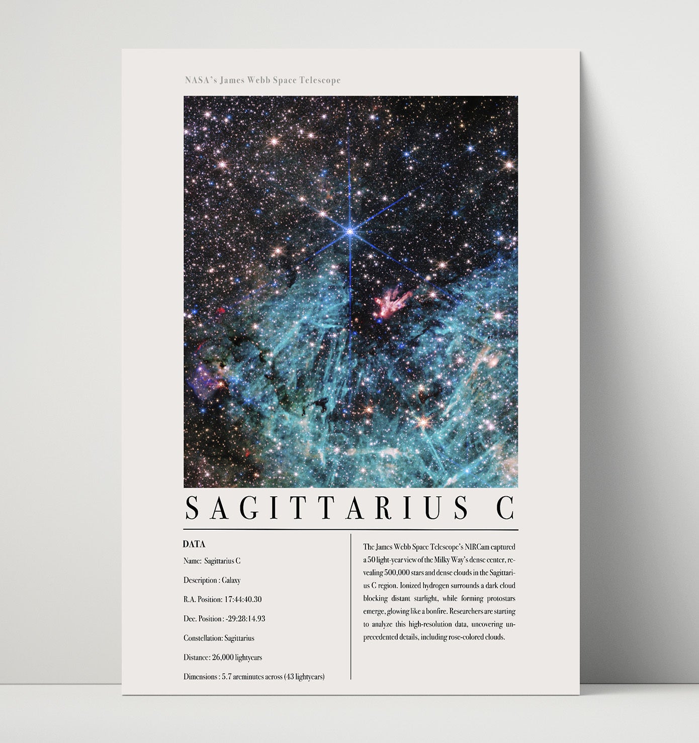 Constellation Print - Pegasus - James Webb Telescope Stephans Quintet Galaxy Gro 16x20 Unframed Print constellation wall art print – Constellation Print decor