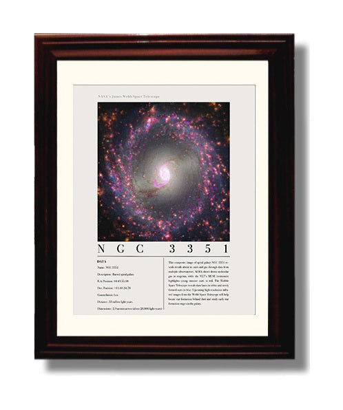 Constellation Print - Sagittarius - James Webb Telescope Milky Way Galactic Cent 8x10 Beveled Frame constellation wall art print – Constellation Print decor