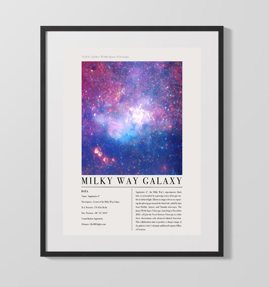 Constellation Print - Virgo - James Webb Telescope NGC 5584 Spiral Galaxy 16x20 16x20 Gallery Framed Artworkd Artwork wall art print – vintage decor