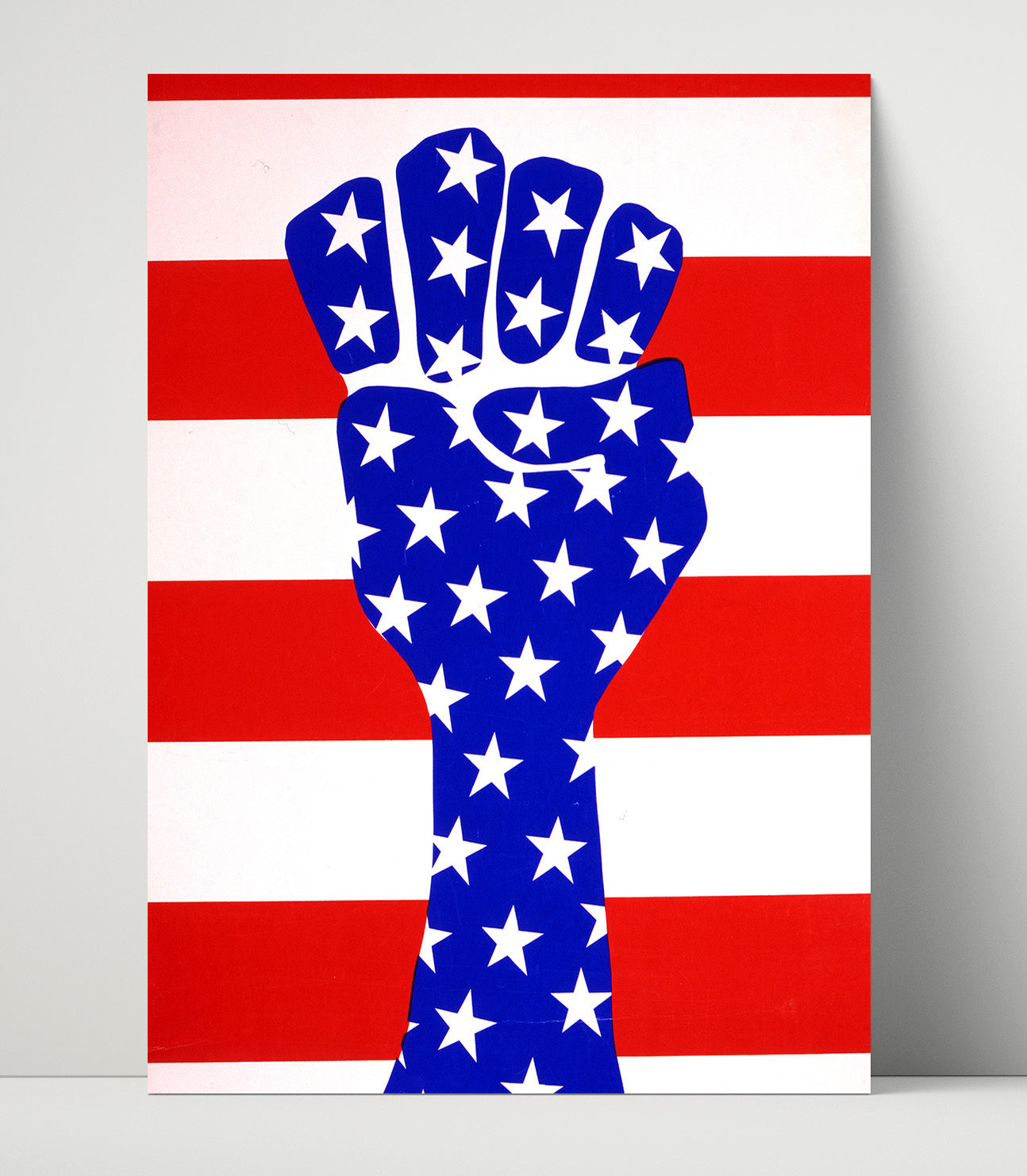 American Flag Fist Counter Culture Wall Art 16x20 Unframed Print wall art print
