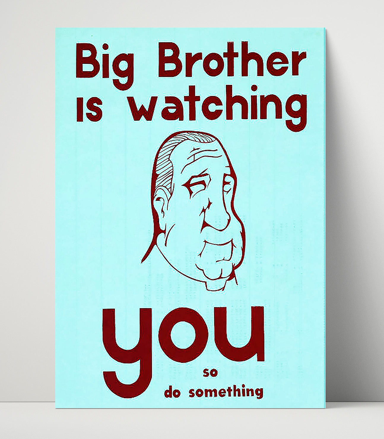 Big Brother Is Watching You Counter Culture Wall Art 16x20 Unframed Print wall art print