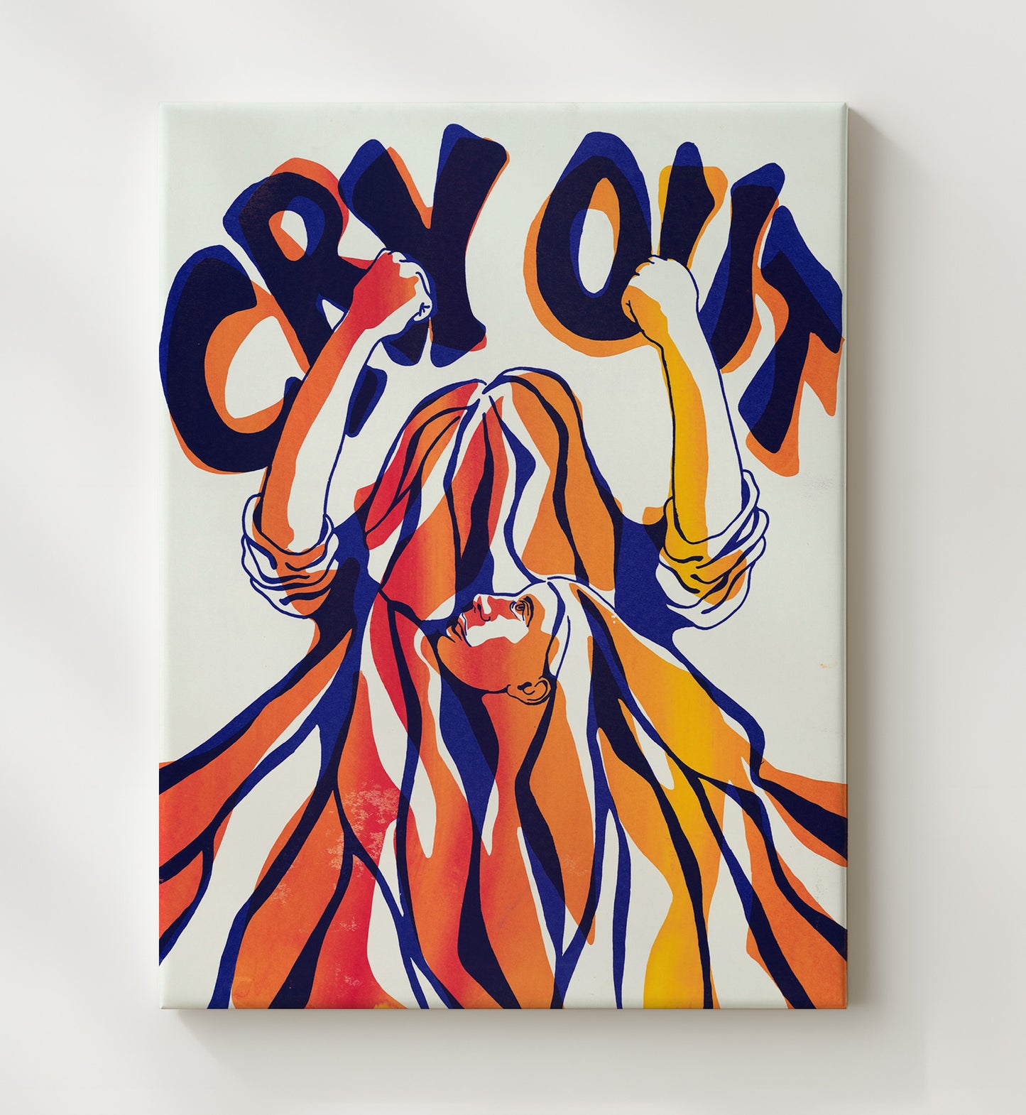 Cry Out Counter Culture Wall Art 20x24 Canvas wall art print