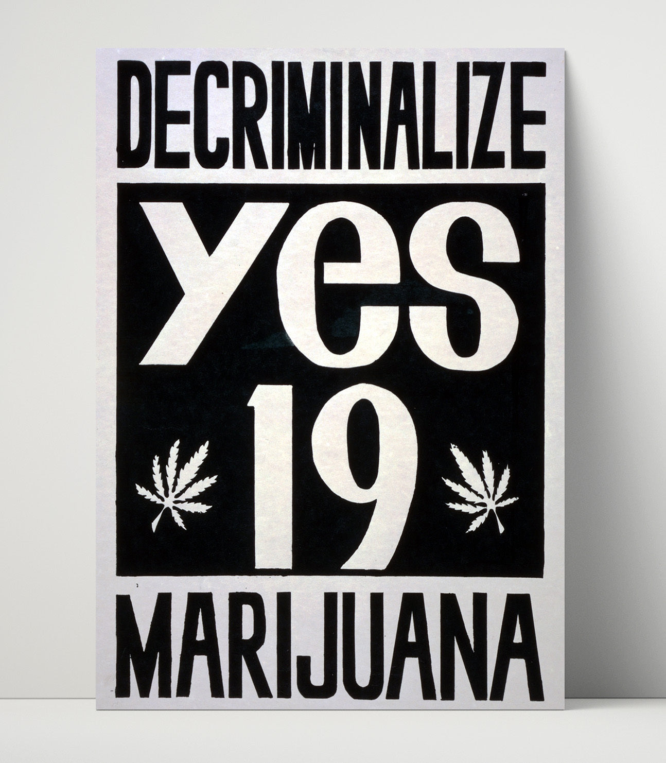 Decriminalize Marijuana Counter Culture Wall Art 16x20 Unframed Print wall art print