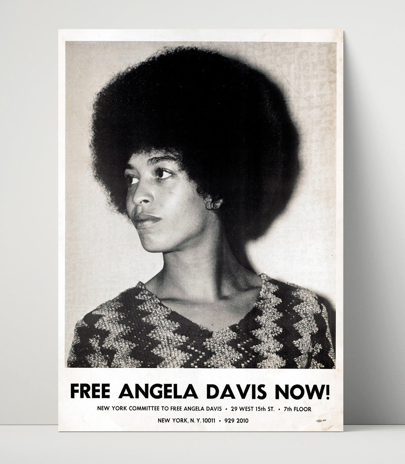 Free Angela Davis Now Counter Culture Wall Art 16x20 Unframed Print wall art print