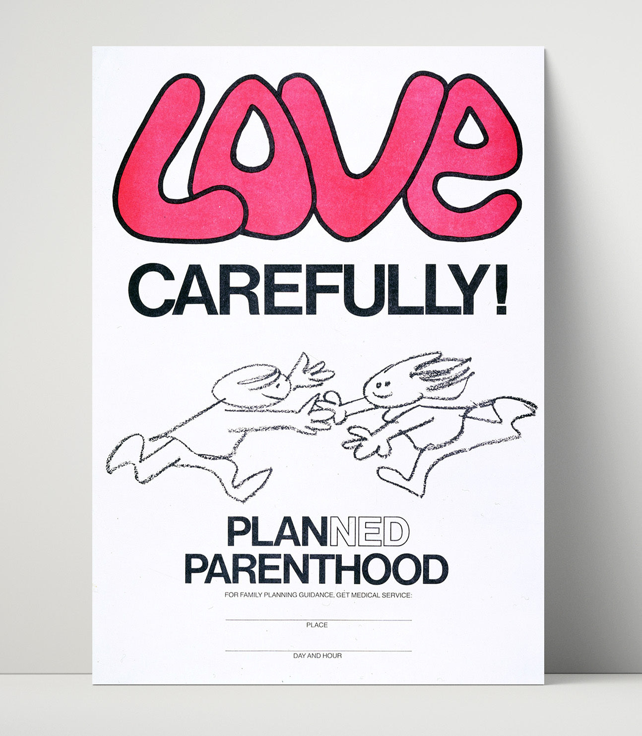 Love Carefully Counter Culture Wall Art 16x20 Unframed Print wall art print