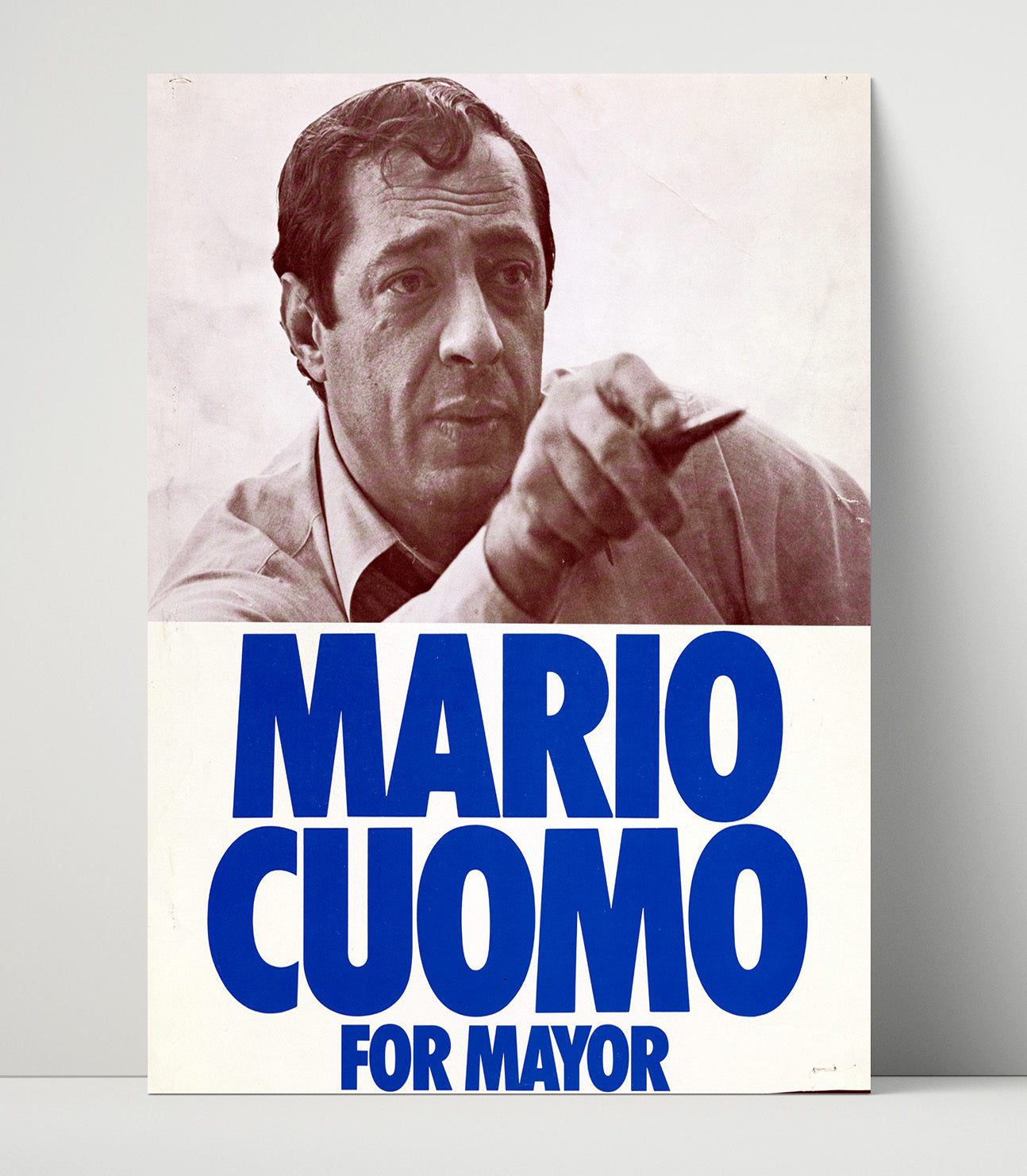 Mario Cuomo for Mayor Counter Culture Wall Art 16x20 Unframed Print wall art print