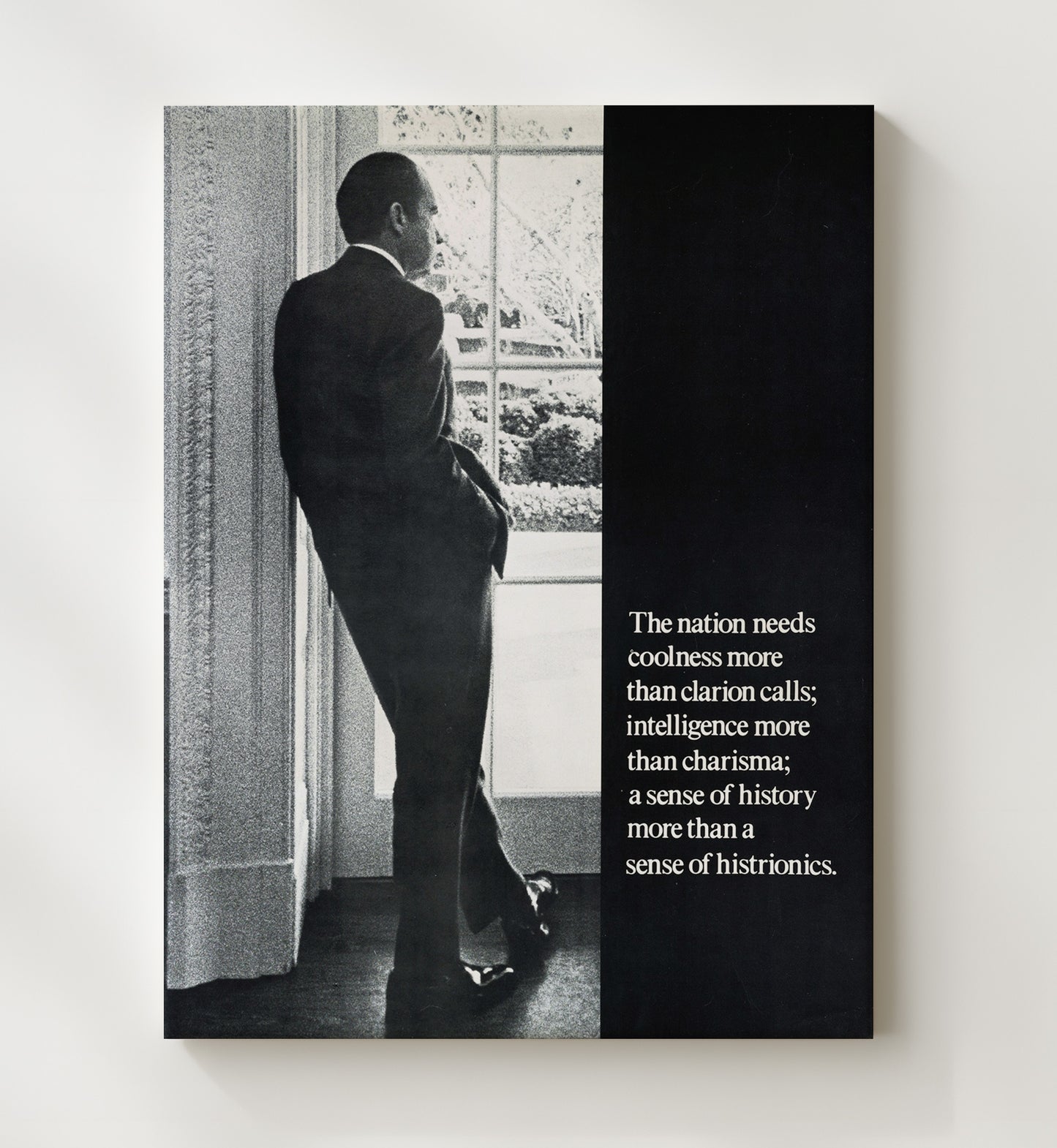 Nixon the Nation Needs Counter Culture Wall Art 20x24 Canvas wall art print