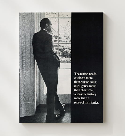 Nixon the Nation Needs 8x10 Canvas counterculture wall art