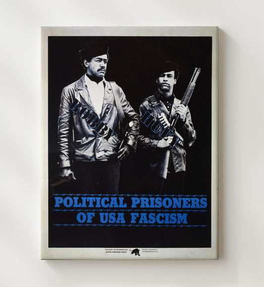 Political Prisoners of U.S. Fascism 8x10 Canvas counterculture wall art