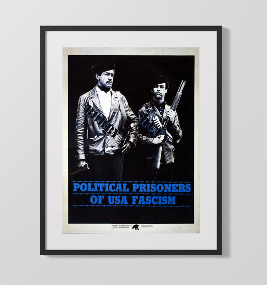 Political Prisoners of U.S. Fascism - Counterculture - 16x20 Gallery Frame