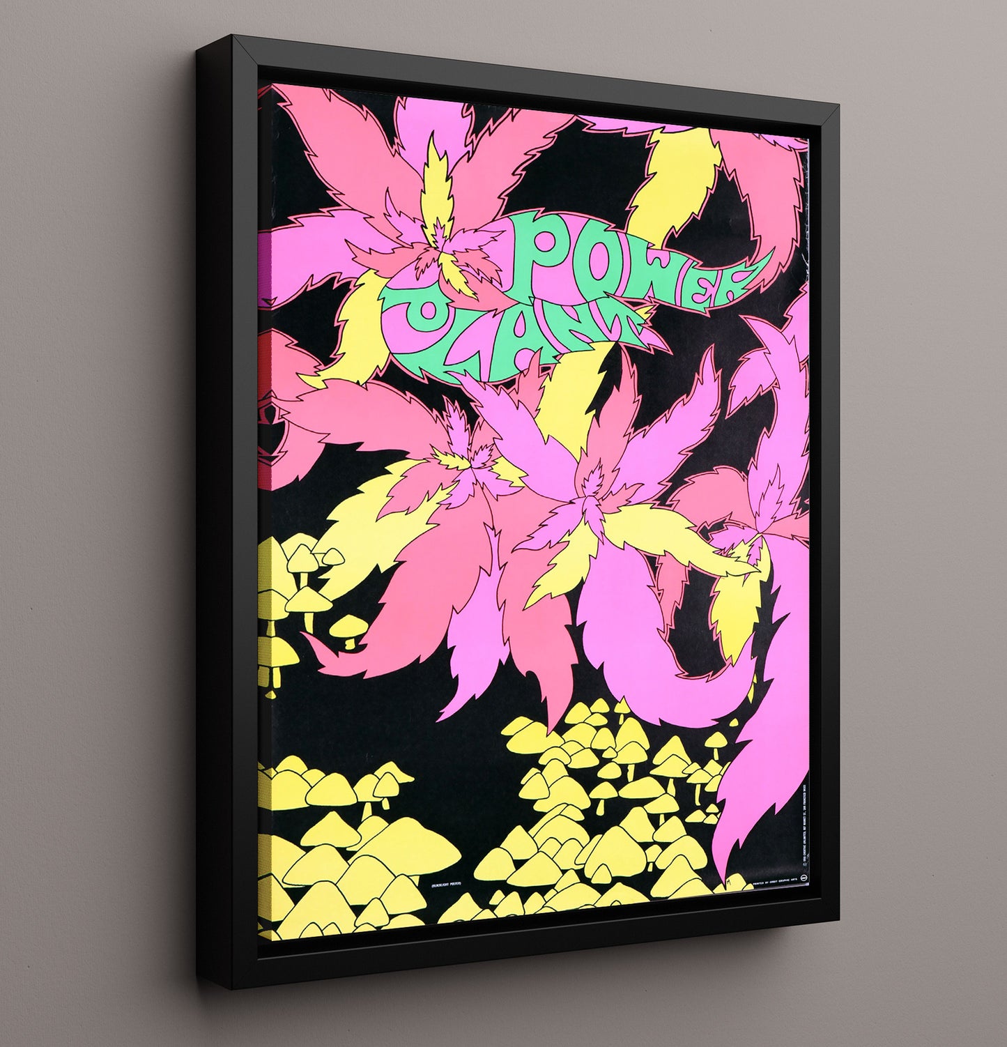 Power Plant - 20x30 Counter Culture Wall Art 16x20 Framed Canvas wall art print