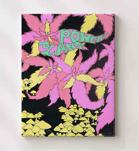 Power Plant 8x10 Canvas counterculture wall art